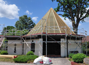 Sanierung der Maria-Hilf-Kapelle in Münchsreuth