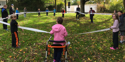 Neues Multi-Spielgerät für die Blindenschule