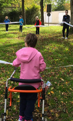 Neues Multi-Spielgerät für die Blindenschule