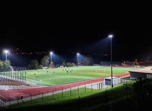 Neue Anzeigetafel für den Lauterer SV Viktoria