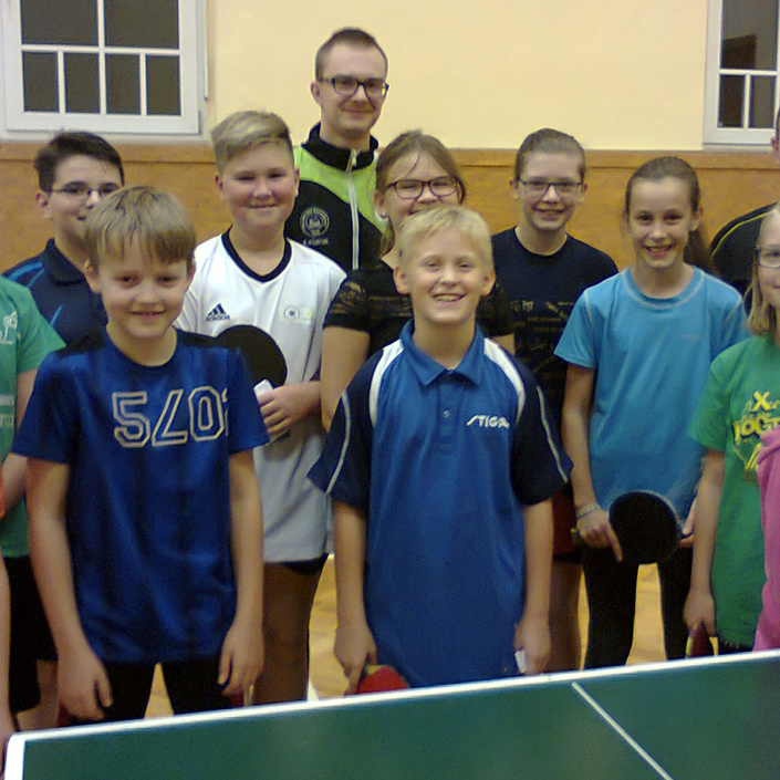 Nachwuchskader für vogtländische Tischtennistalente