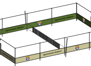 Umgestaltung Beachvolleyballfeld der SpVggTeunz