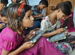 Nähwerkstatt für Mädchen in Indien