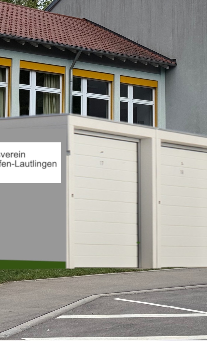 Großraumgaragen für Einsatzfahrzeug und Material