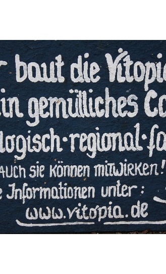 Fair naschen bei Vitopia im Herrenkrugpark - ein Café entsteht