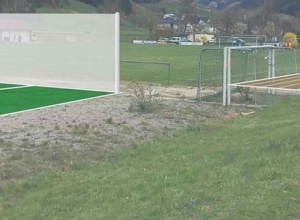 Kunstrasenfeld + Laufbahn
