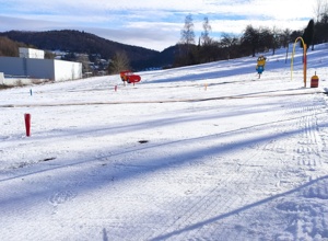 Maskottchen und Lehrmaterial Skischule Truchtelfingen