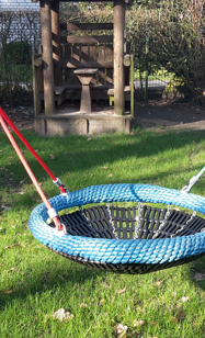 Eine neue Nestschaukel