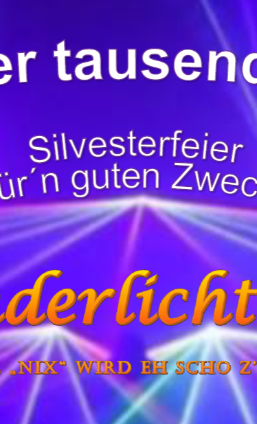 Show der 1000 Lichter - karitatives Silvesterfest
