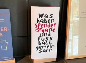 Was haben Spenderorgane und Fussball gemeinsam?