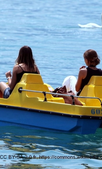 Ein Tretboot für den Drilandsee