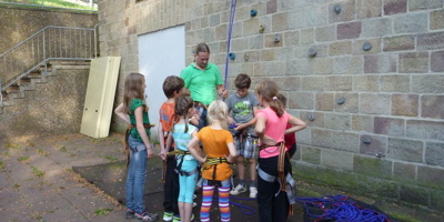 Indoor-Kletterwand