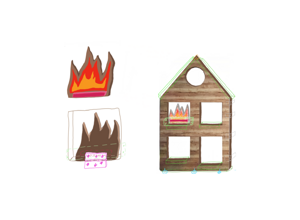 Wo Gemeinschaft Funken schlägt-Feuerwehrnachwuchs baut ein Brandhaus!