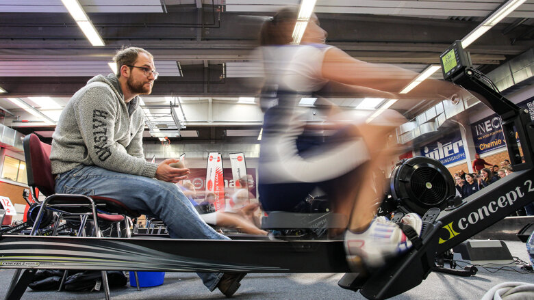 Indoor Ruder Challenge für Köln am 8.12.2018 - Viele schaffen mehr