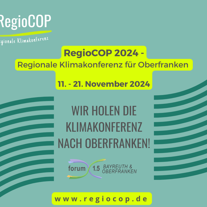 Regionale Klimakonferenz Oberfranken
