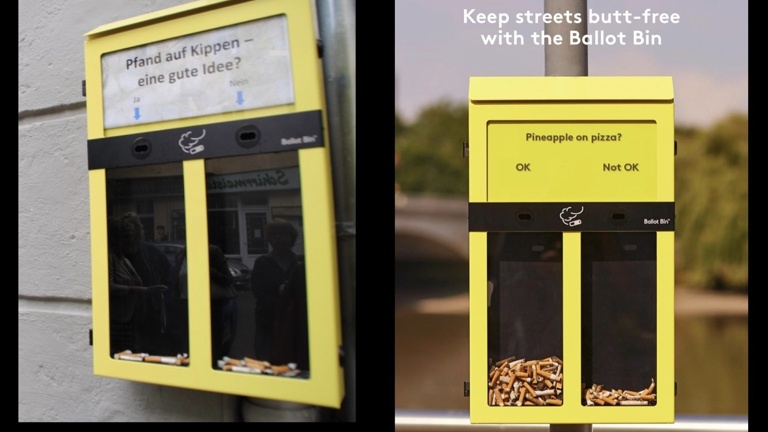 Zigarettensammelautomaten für Holm-Seppensen