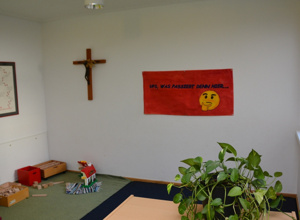 Eine gemütliche Leseecke für die Kinder