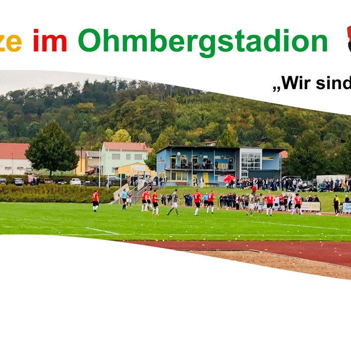 Sitzplätze im Ohmbergstadion