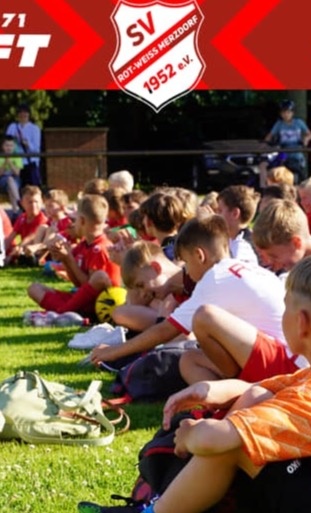 Neubeschaffung Rasentraktor Rot-Weiss Merzdorf Kinderfussballplatz