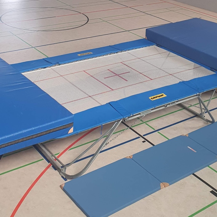Ein neues Trampolin für die Gorillas