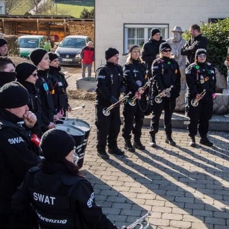 Neue Fasnetsuniform Fanfarenzug Königseggwald