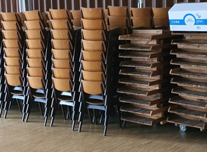 Neues Mobiliar Schützenhalle Welschen Ennest