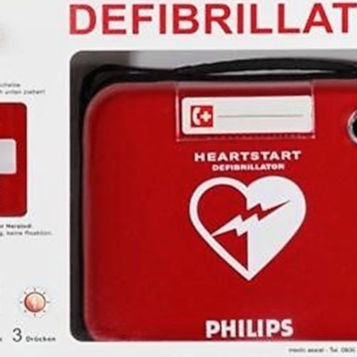 Leben retten-Defibrillator für das Sportgelände des SV Altenburg