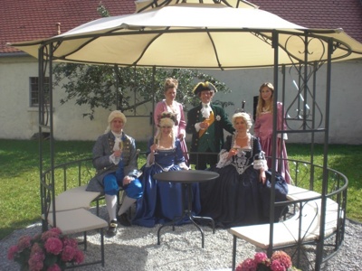 Ein neuer Pavillon für die Markgräfin