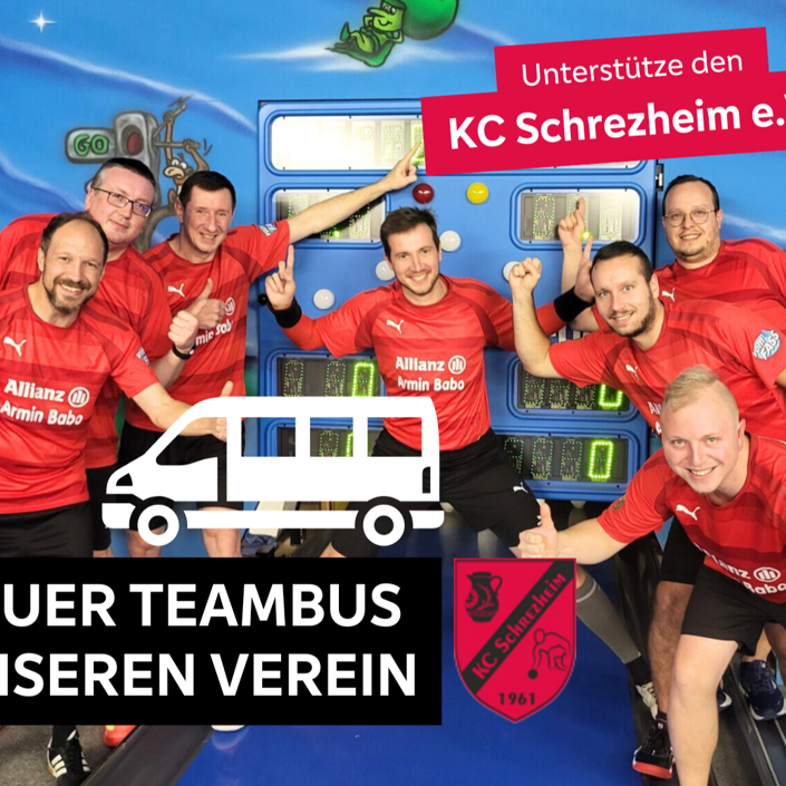 Der KC Schrezheim benötigt einen neuen Teambus