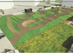 Die neue Pumptrack – noch mehr Spaß in Neuler !