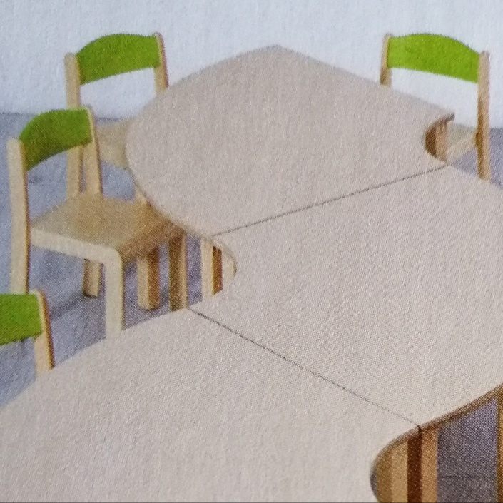 Neue Tischgruppen für den Kindergarten Wirbelwind
