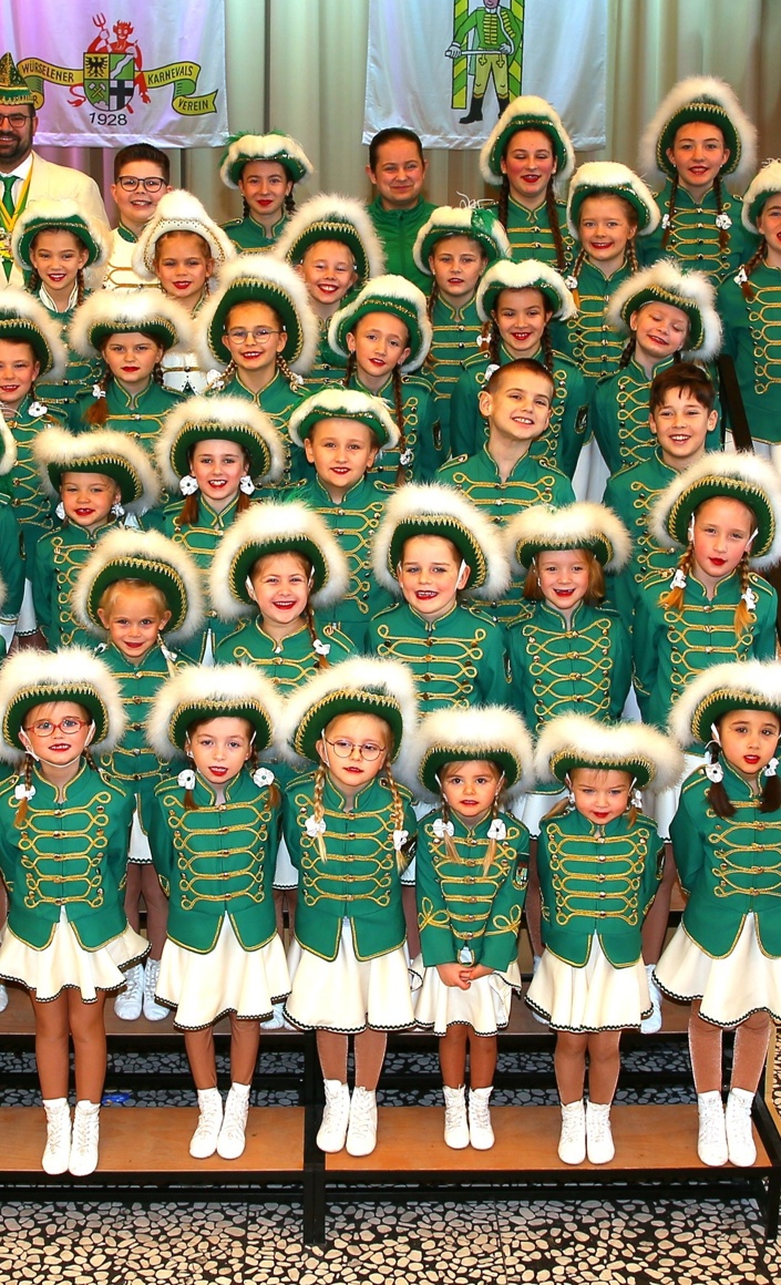 Gardehüte & Komiteesmützen Kinder- & Jugendgarde 1. WKV 1928