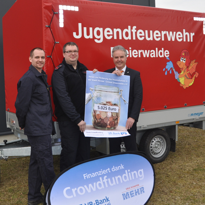 Anhänger für die Jugendfeuerwehr Dreierwalde