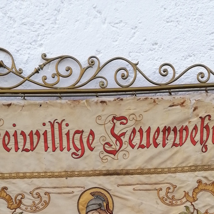 Restaurierung der Vereinsstandarte