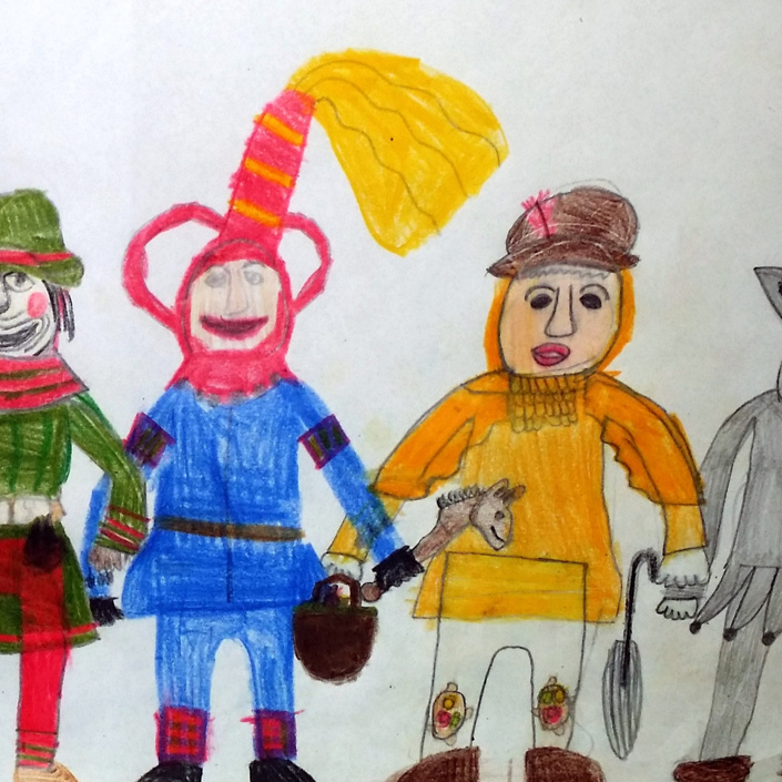 Kißlegger Fasnetshäser für Kinder zum Ausleihen