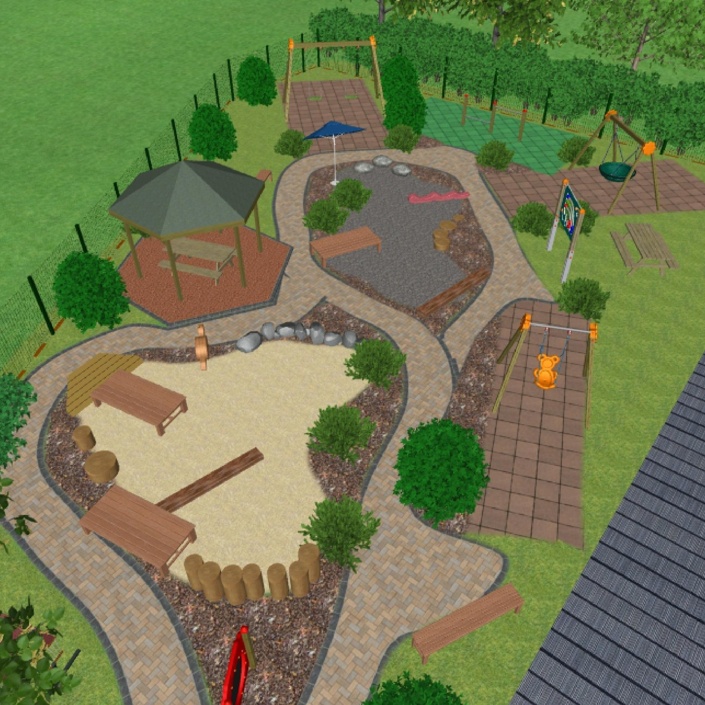 Ein Spielplatz für das Schwanennest!