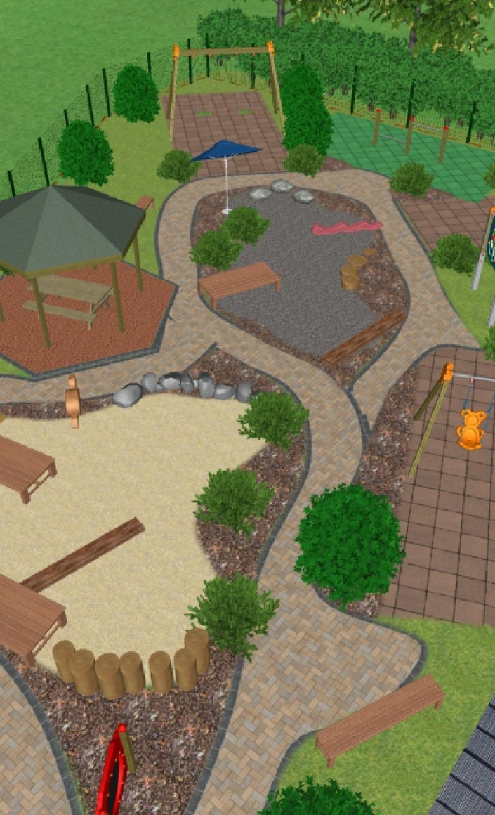 Ein Spielplatz für das Schwanennest!