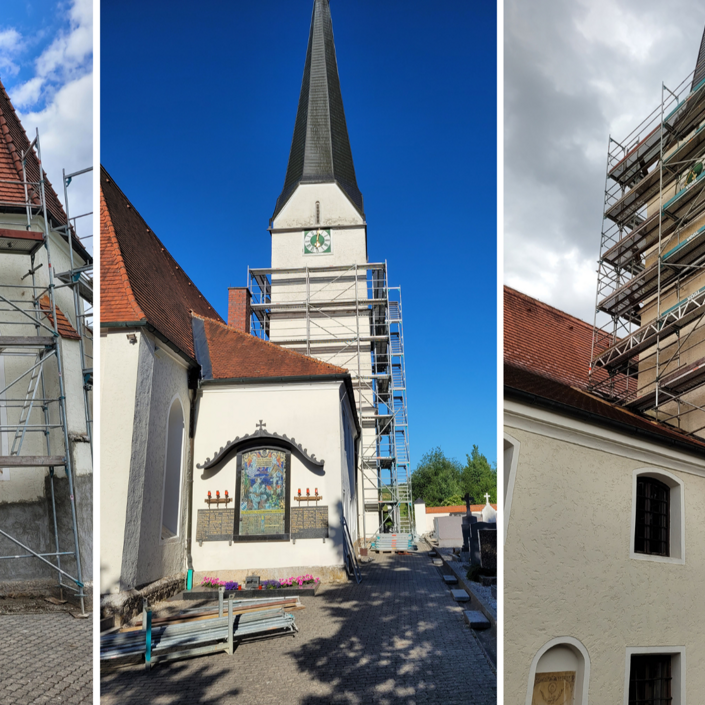 Kirchturmsanierung Eiberg