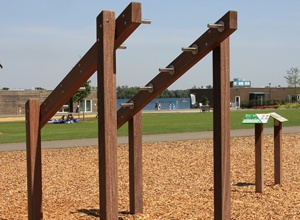 Outdoor-Fitness-Parcours am Stefan-Andres Schulzentrum Schweich