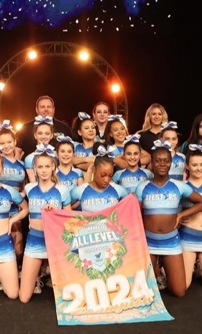 Neue Uniformen für die TVC Allstars Cheerleader