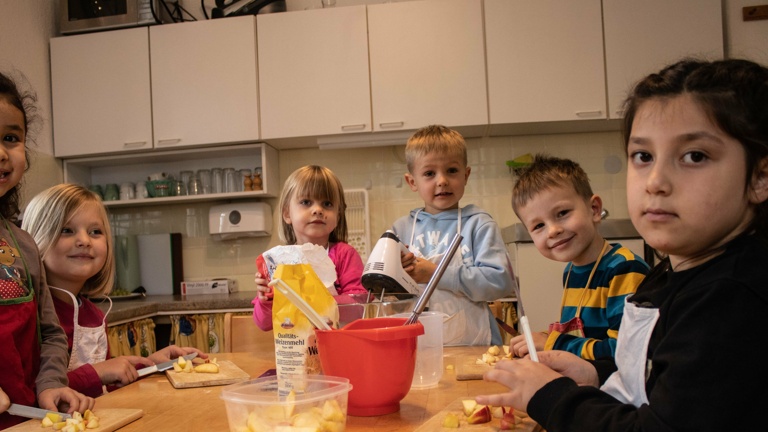 Küche für die Schatzkistenkinder