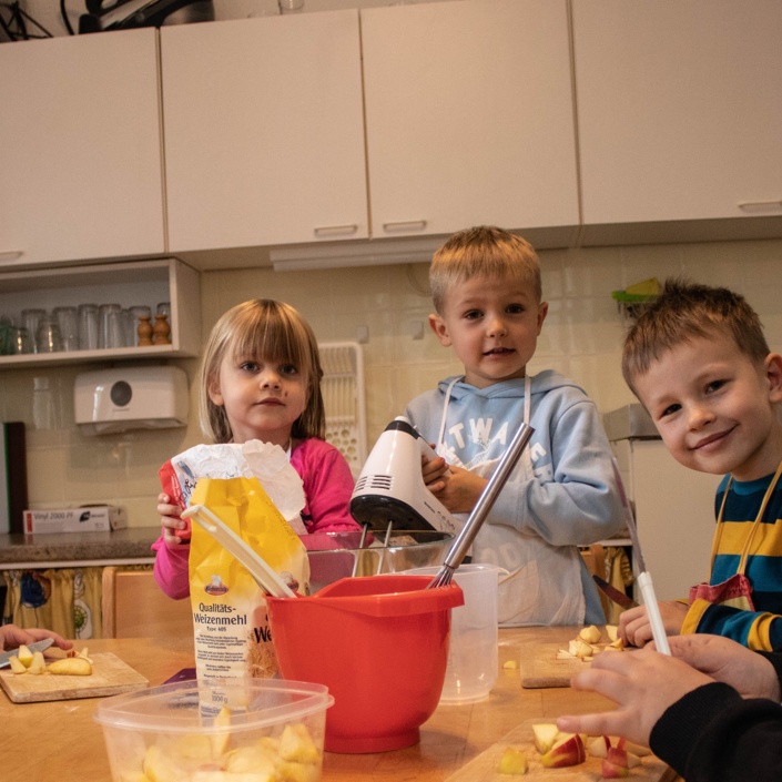 Küche für die Schatzkistenkinder