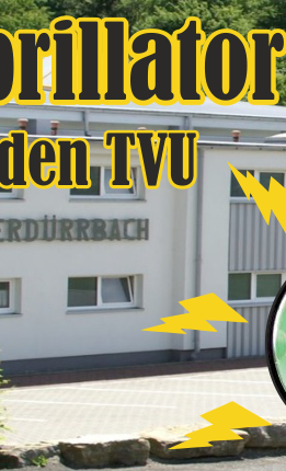 Defibrillator für den TVU