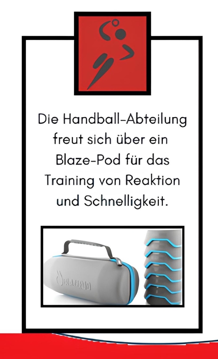 SV Buckenhofen Spendenlauf - Soccercourt, Blaze-Pod, Gymnastikmatten