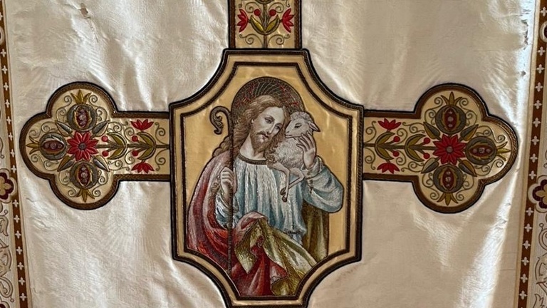 Restaurierung Parament Ev. Kirchengemeinde Schopflohe