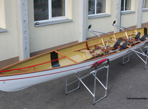 Neues Ruderboot: C-Gig-Doppel-Zweier