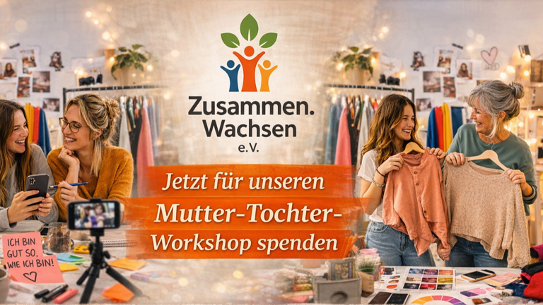 Farben, Stil &amp;amp; Vertrauen: Mutter-Tochter- Workshop zu Social Media