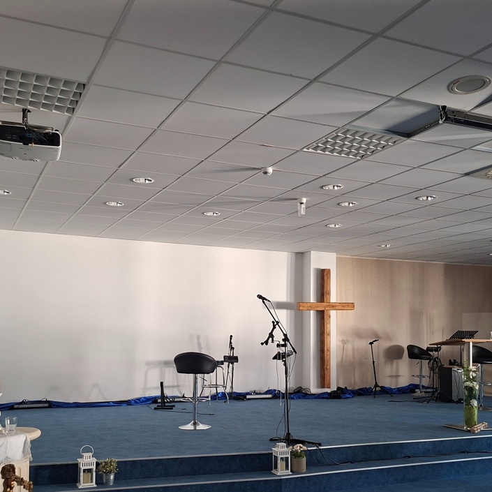 Renovierung  Gottesdienst- und Veranstaltungsraum