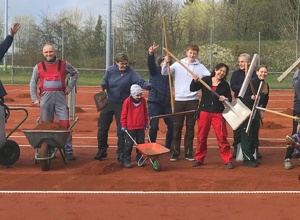 Sanierungsmaßnahmen rund um unsere 50 Jahre alte Tennisanlage