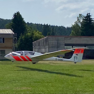 Freiflug im Segelflugzeug